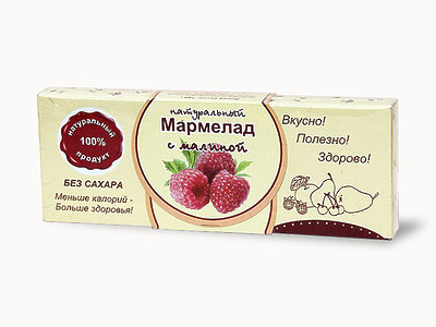 №2 Мармелад натуральный "Малина" 140г в Сосновом боре