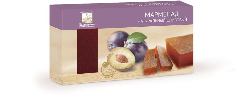  Мармелад пластовый 210г сливовый  в Сосновом боре